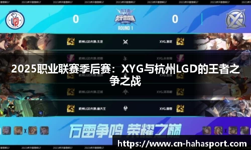 2025职业联赛季后赛：XYG与杭州LGD的王者之争之战